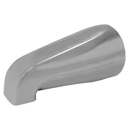 Jones Stephens 1/2in. CTS Chrome Plated Slide Connection Tub Spout with Base Connection D01021